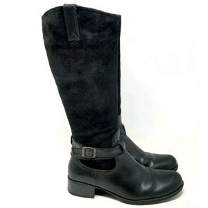 Born BOC Riding Boots Womens Black Leather 9.5